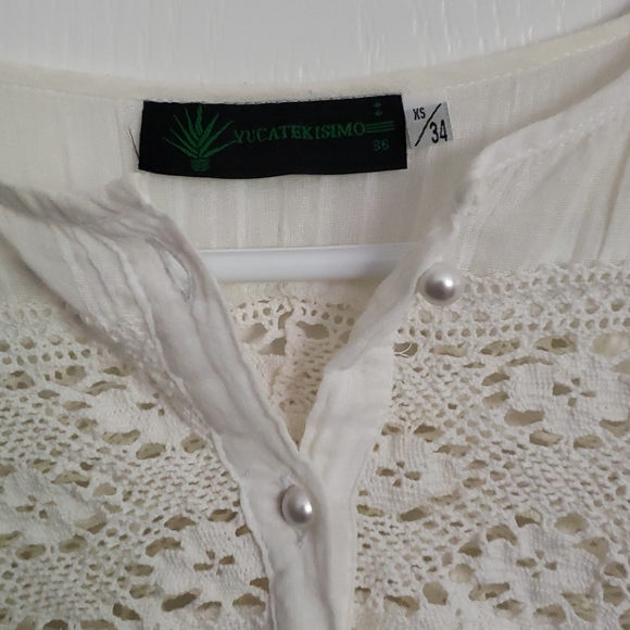 Cotton long sleeve top - Picture 2 of 5